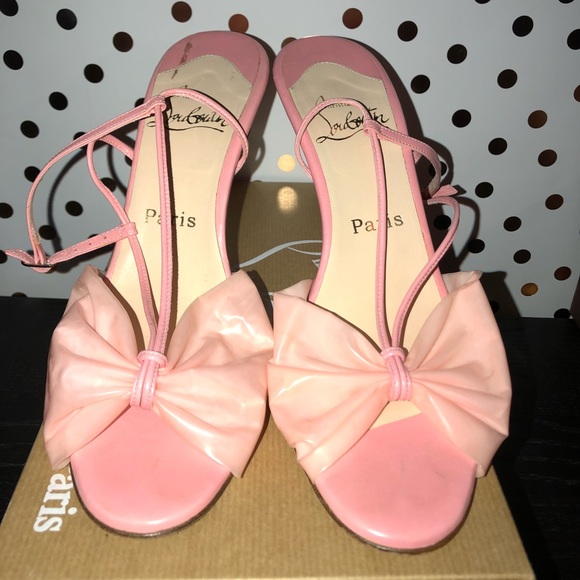 cotton candy pink heels